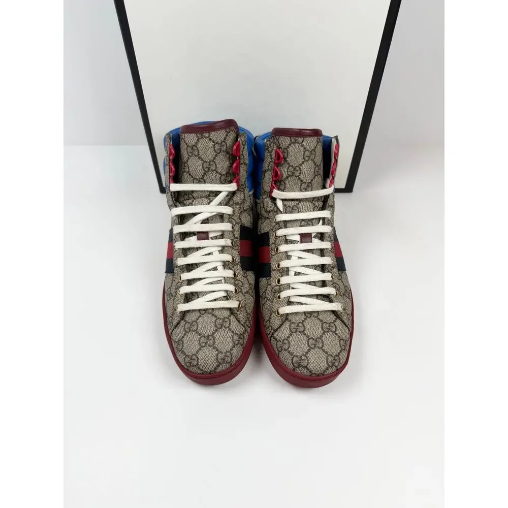 Size 9.5US - Gucci Ace High Top Sneakers